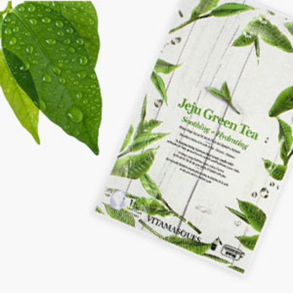 VITAMASQUES | Jeju Green Tea Mask (Pack of 5) - Picture 1 of 7